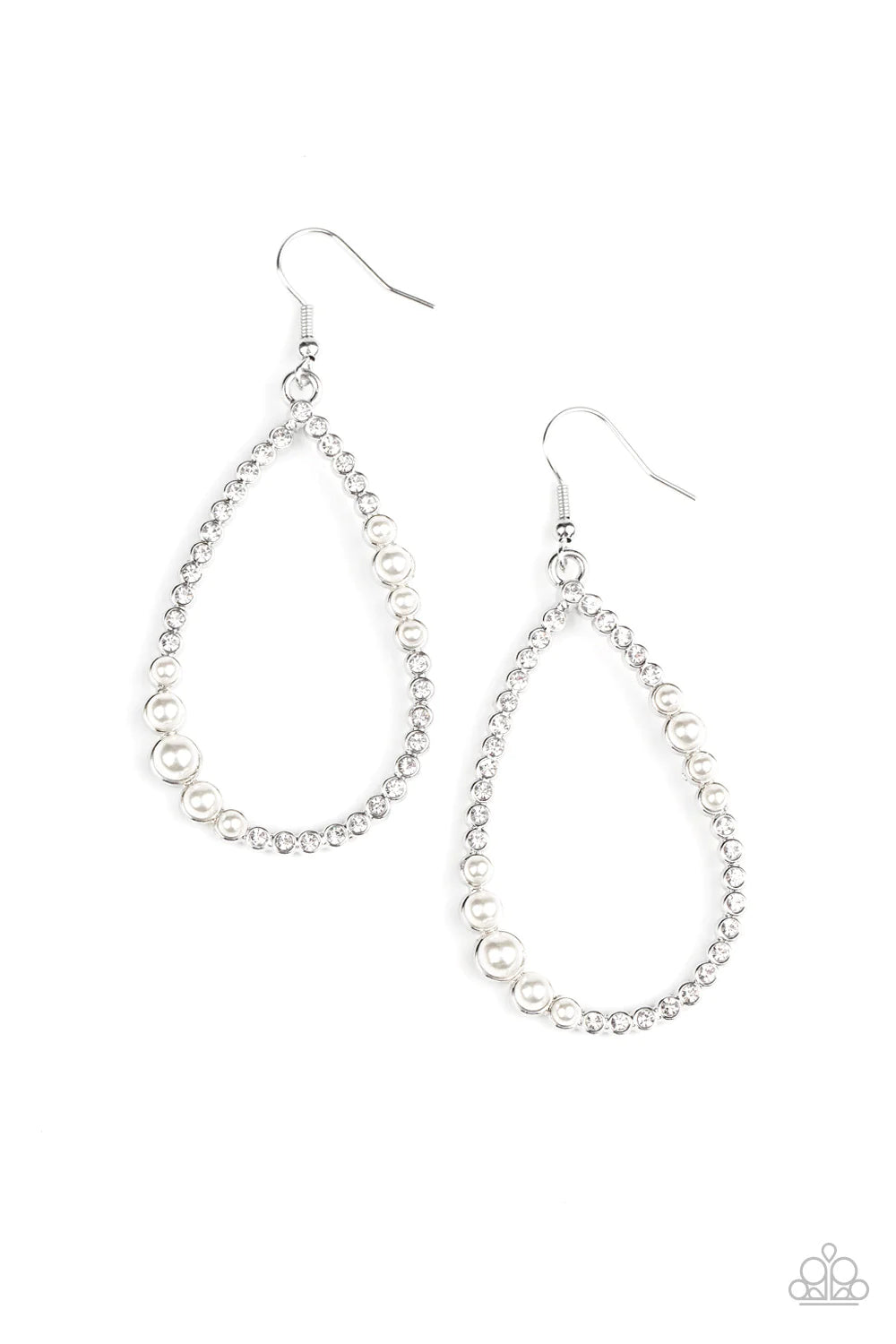 Earrings ~ Say No More! - White