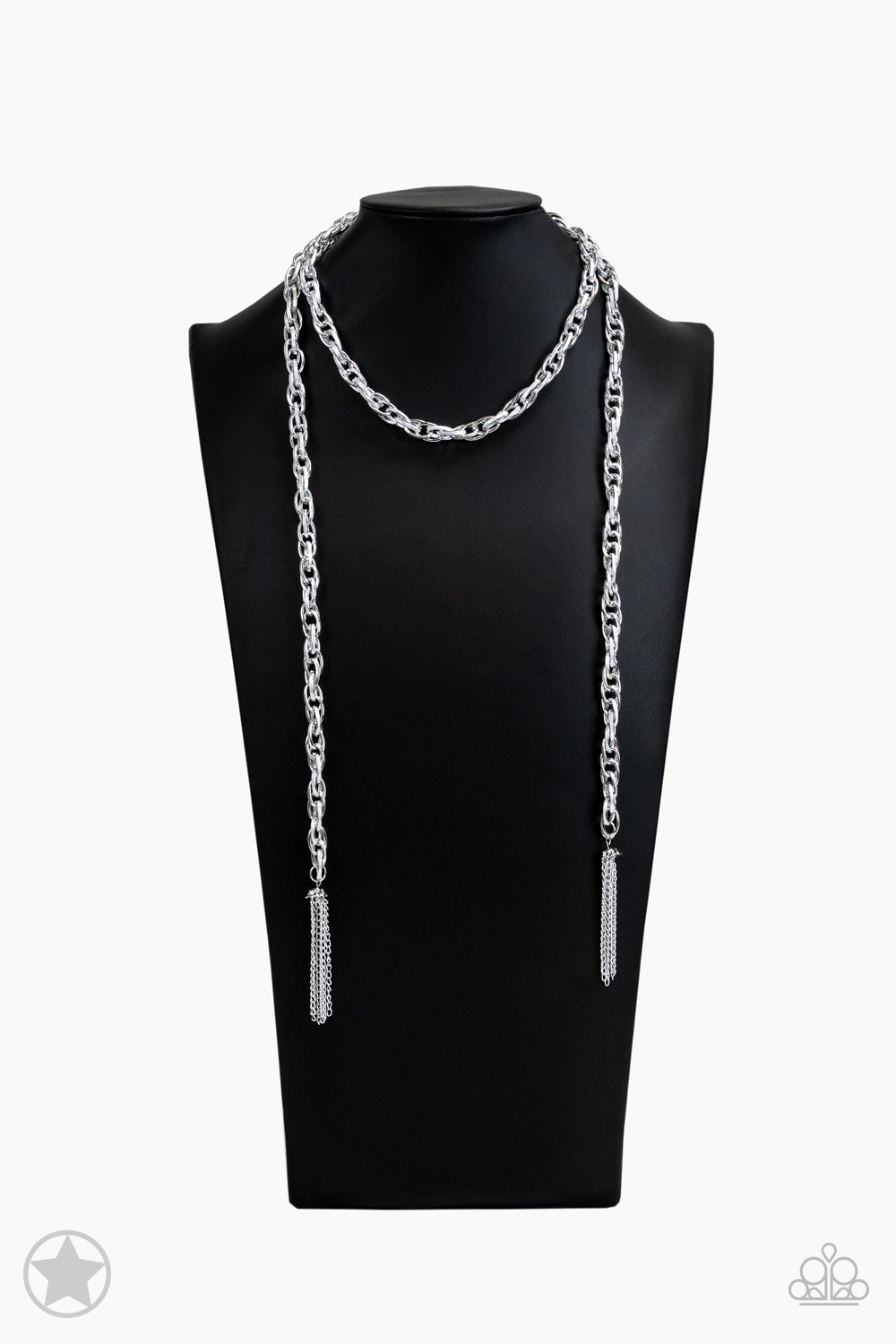 Necklace ~ Scarfed for Attention Gunmetal