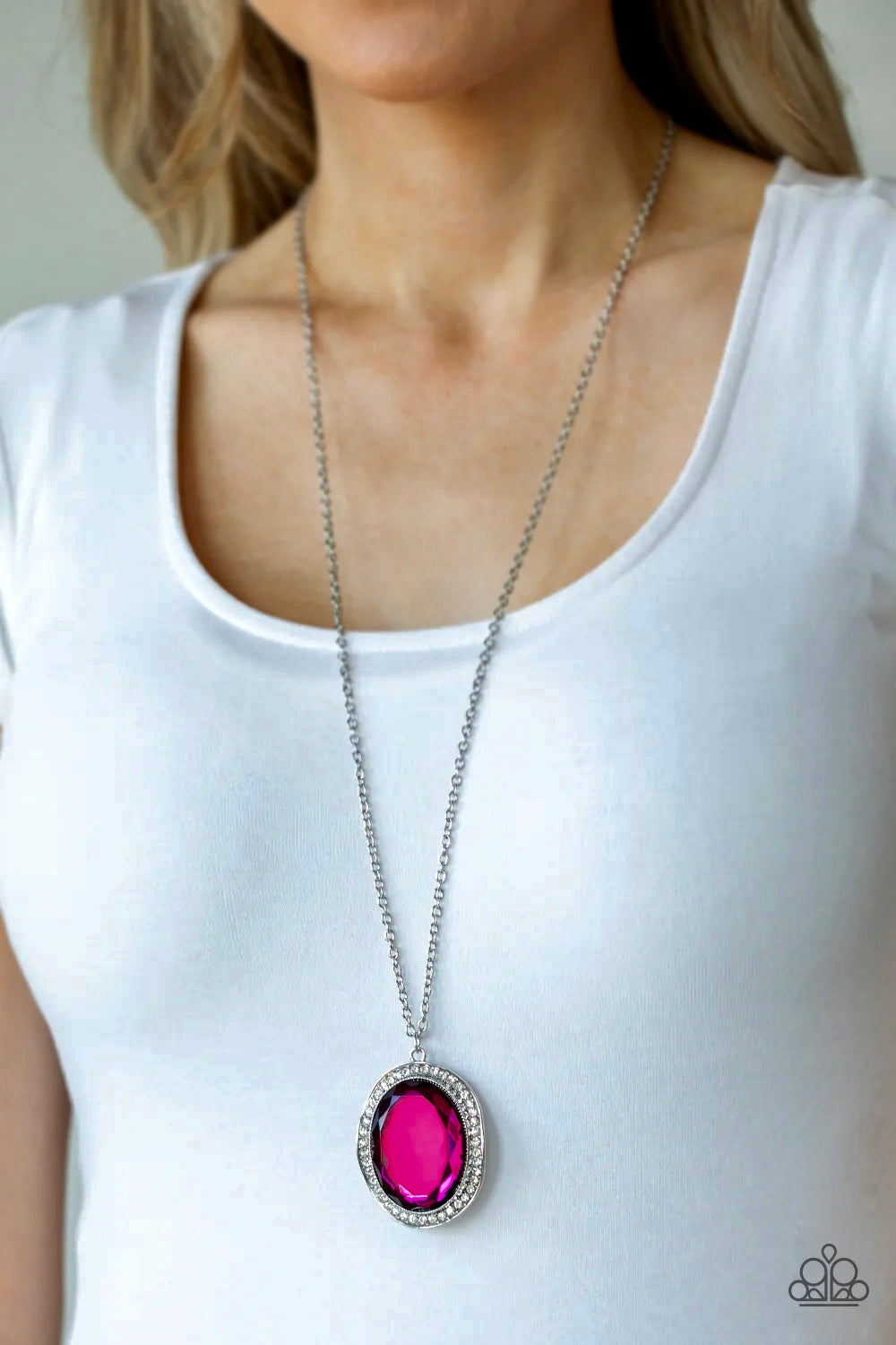 Necklace ~ Reign Them In Pink