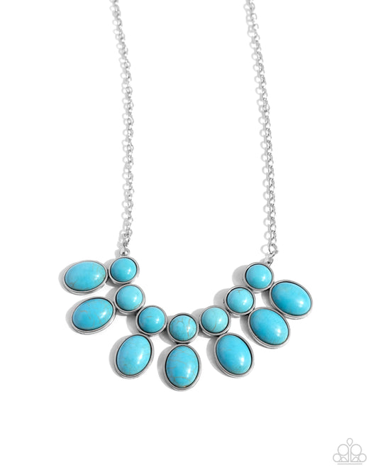 Necklace ~ Environmental Impact - Blue