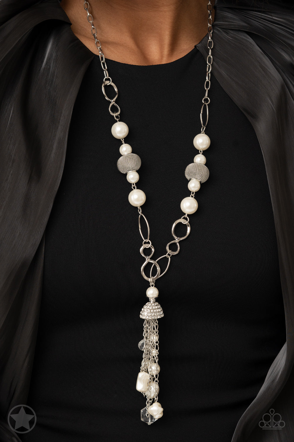 Necklace ~ Designated Diva - White