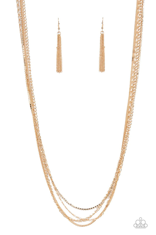 Necklace ~ Undauntingly Urban Gold