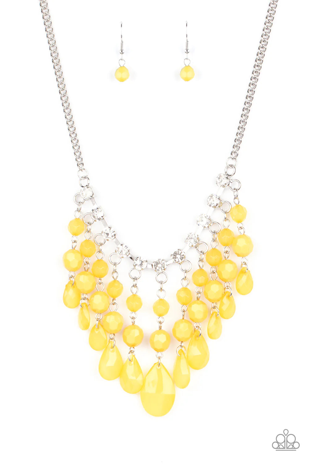 Necklace ~ Social Network - Yellow