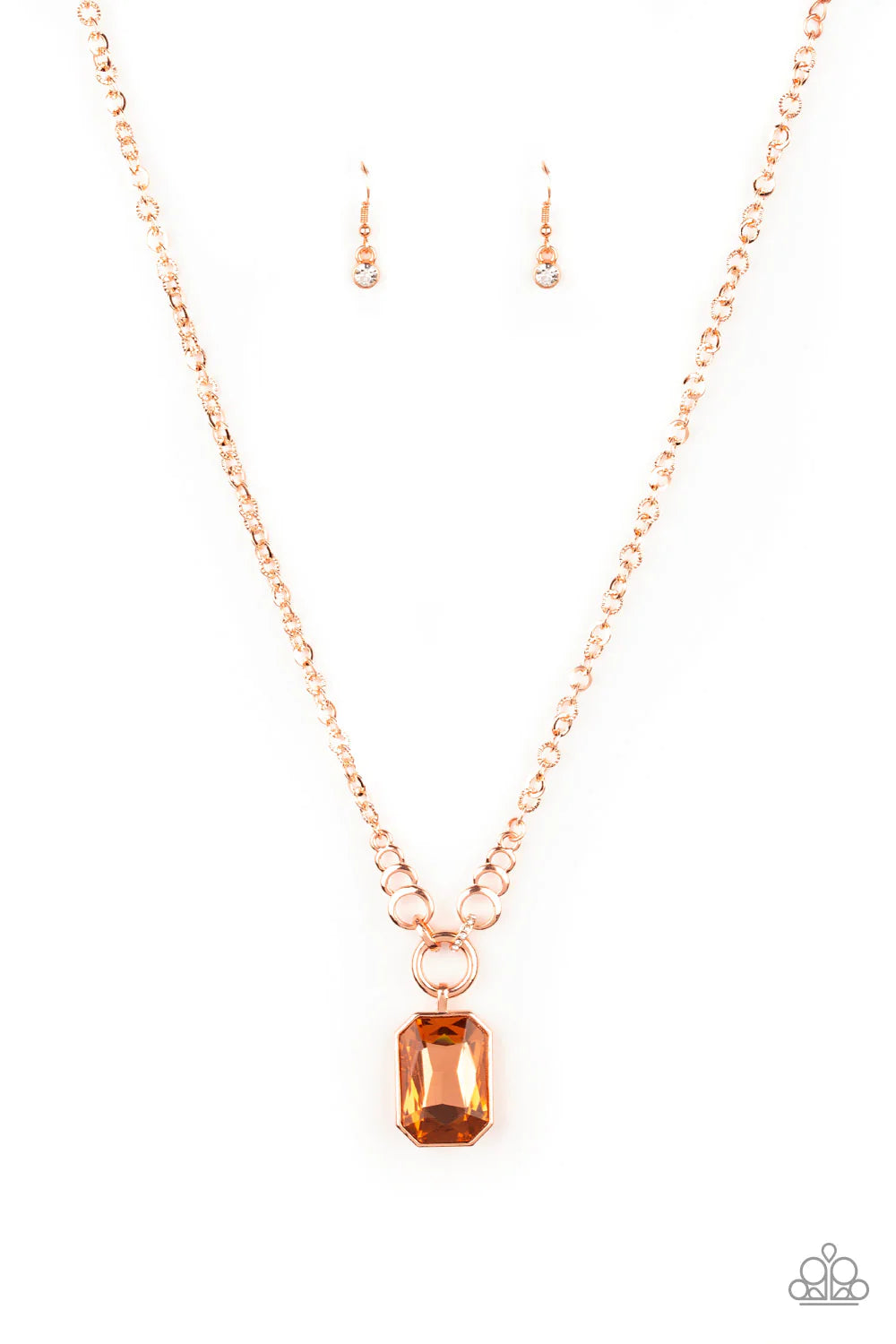 Necklace ~ Queen Bling Copper