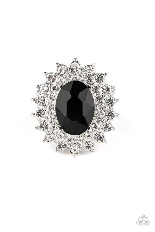 Ring ~ Secret Garden Glow Black