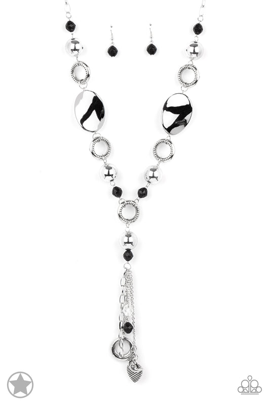 Necklace ~ Total Eclipse Of the Heart Silver