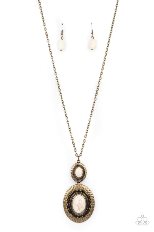 Necklace ~ Southern Opera - Brass