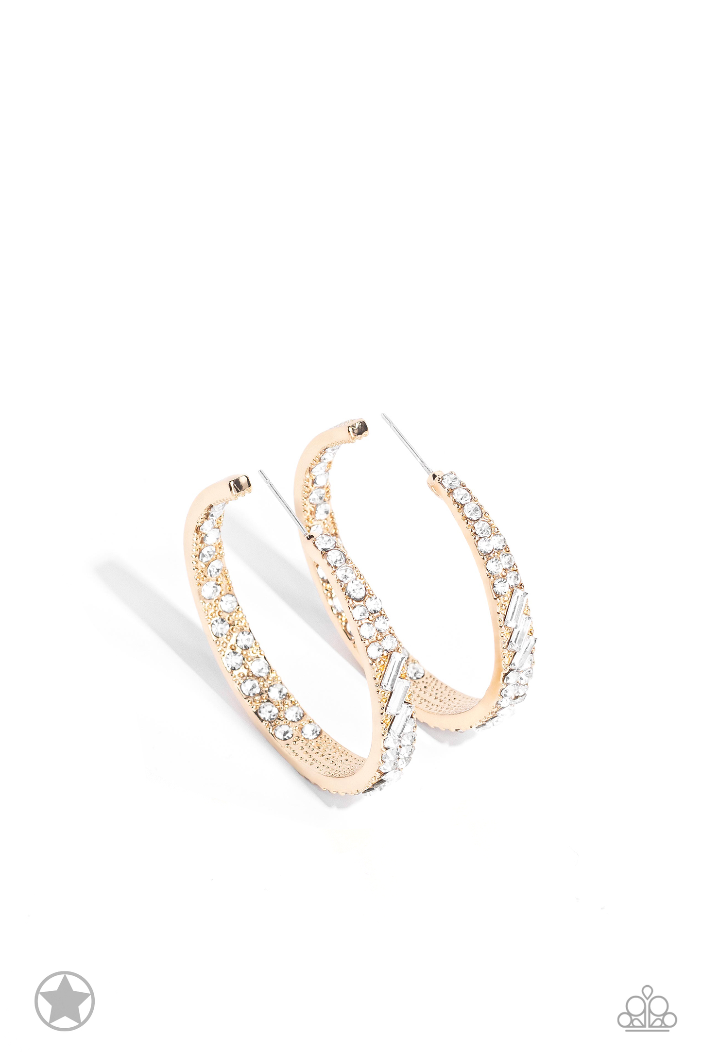 Earrings ~ Glitzy Gold