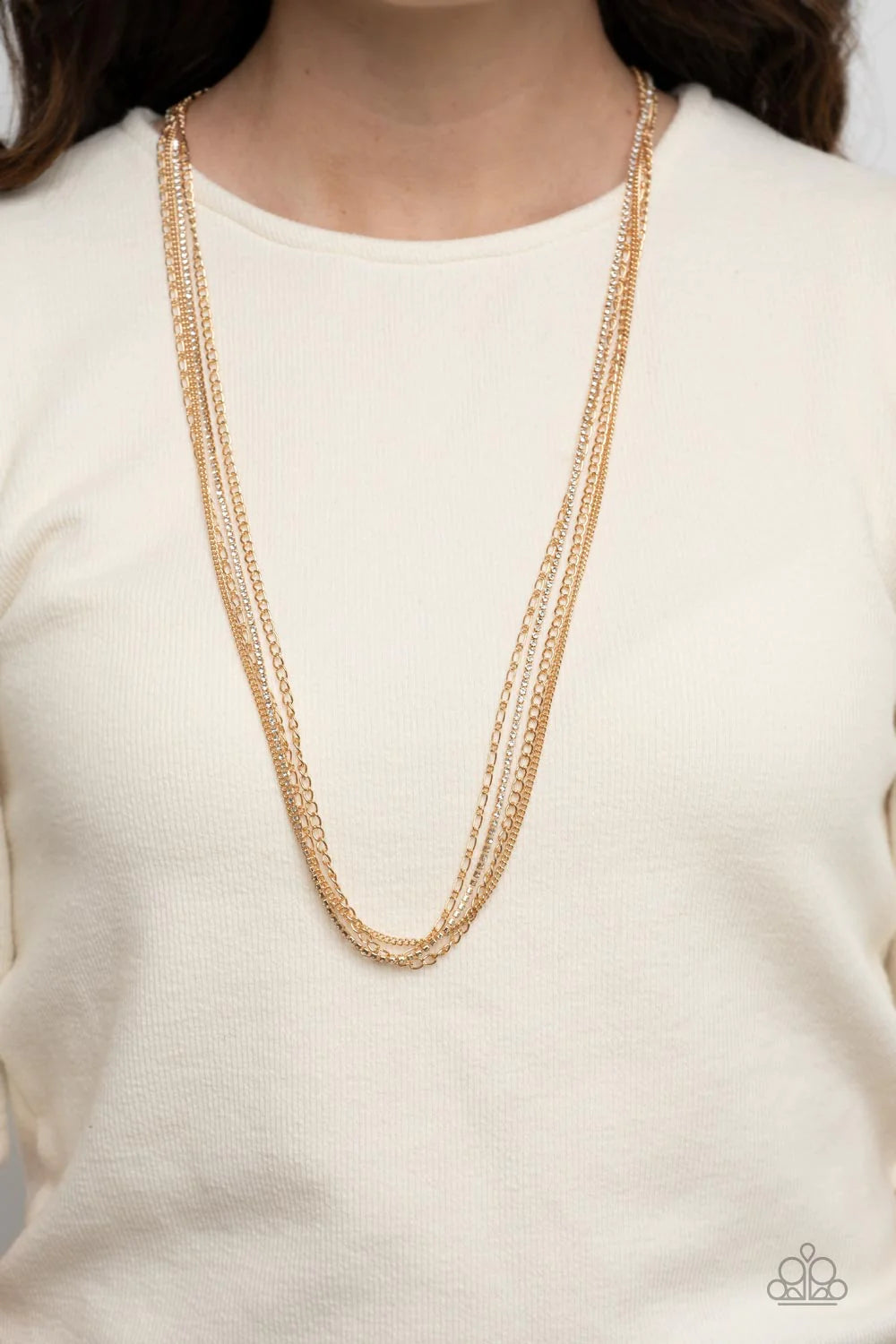 Necklace ~ Undauntingly Urban Gold