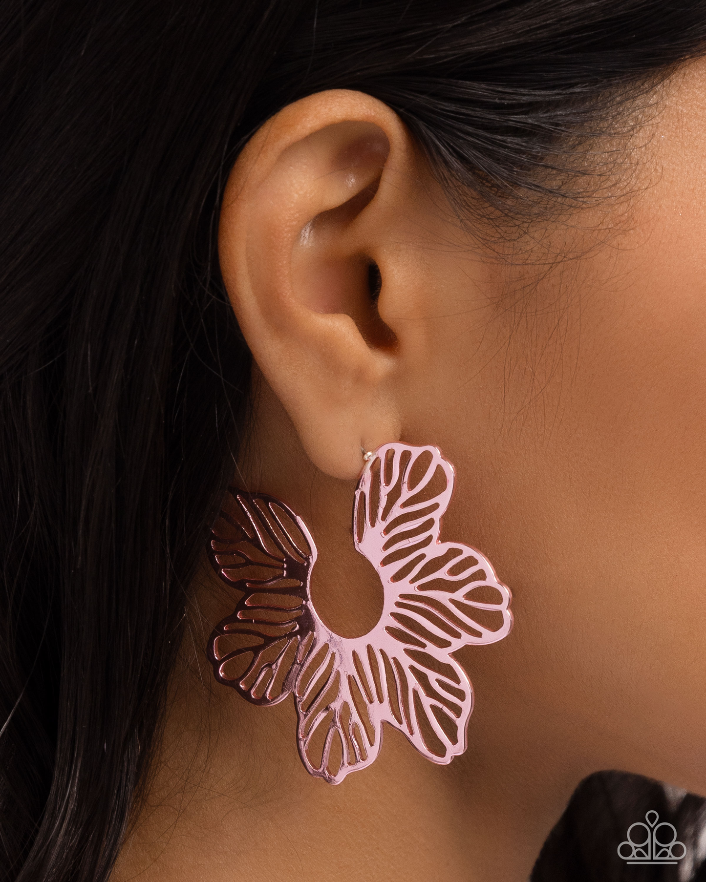 Earrings ~ Floral Fame Pink