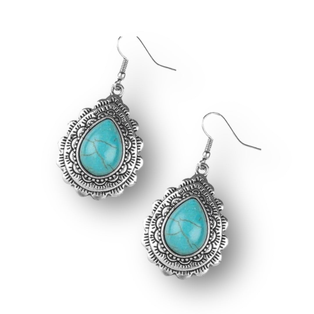 Earrings ~ Mountain Mover - Blue