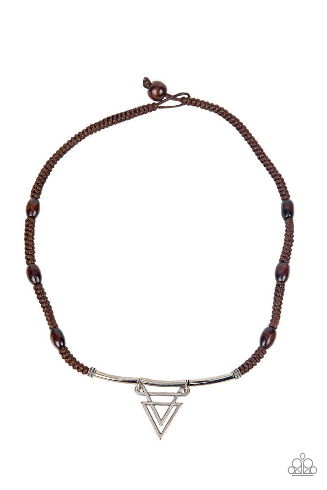 Necklace ~ Arrowed Admiral Brown