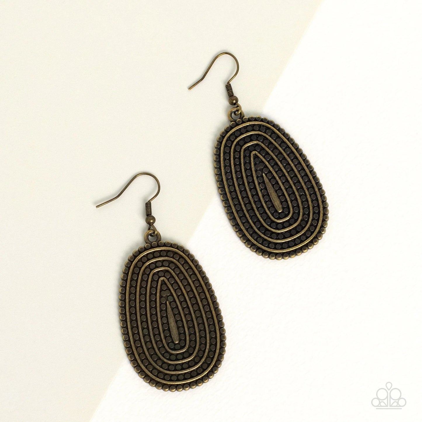 Earrings ~ Desert Climate Brass