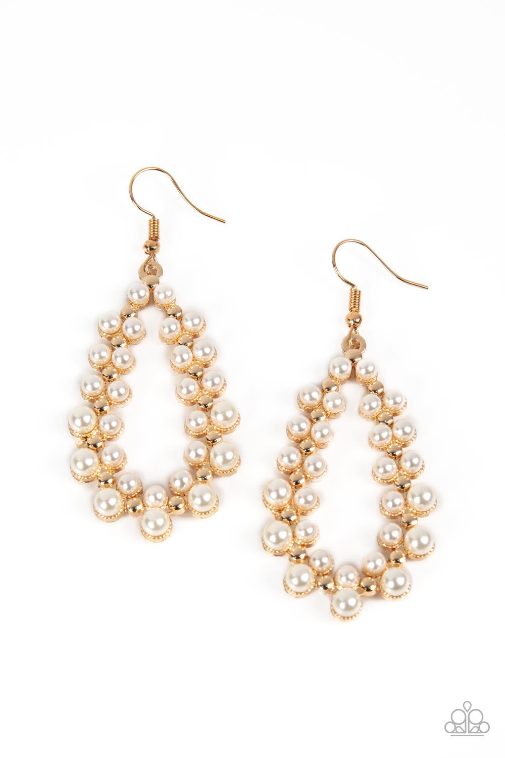 Earrings ~ Absolutely Ageless - White Pearl Silver