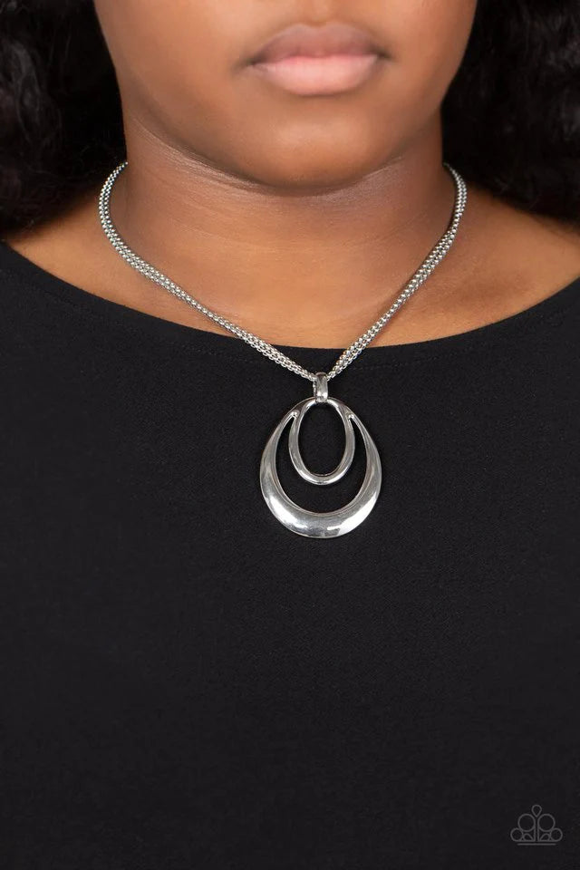 Necklace ~ Suburban Storm - Silver