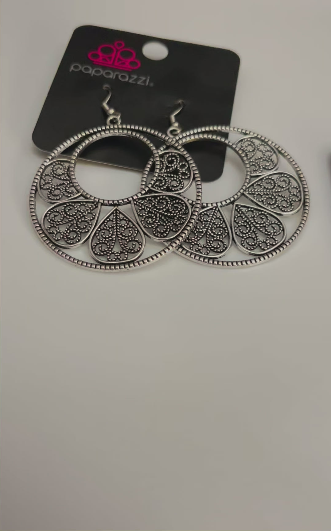 Petal promenade silver earrings hotsell