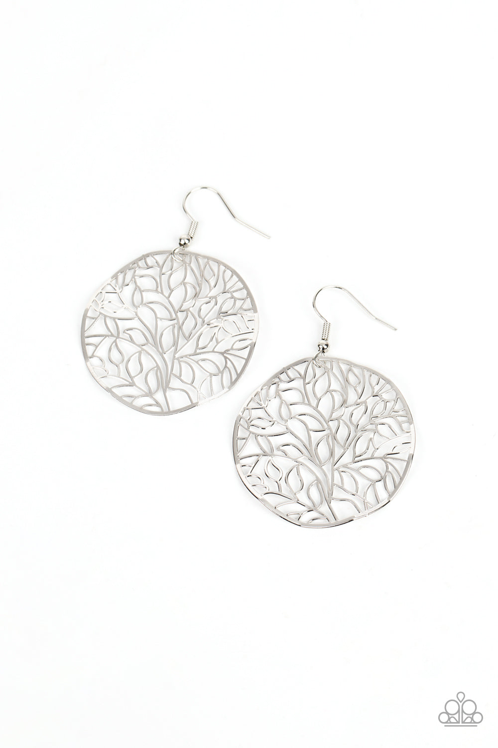 Earrings ~ Autumn Harvest - Silver Leaf